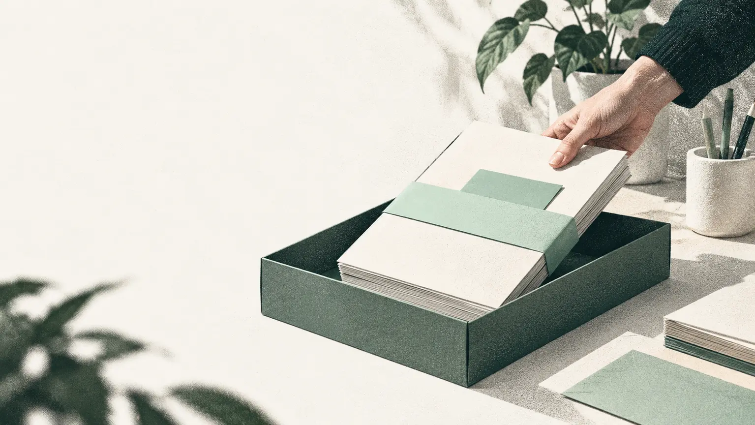 A folded editorial page showing a newsletter’s personal but transferable rhythm.